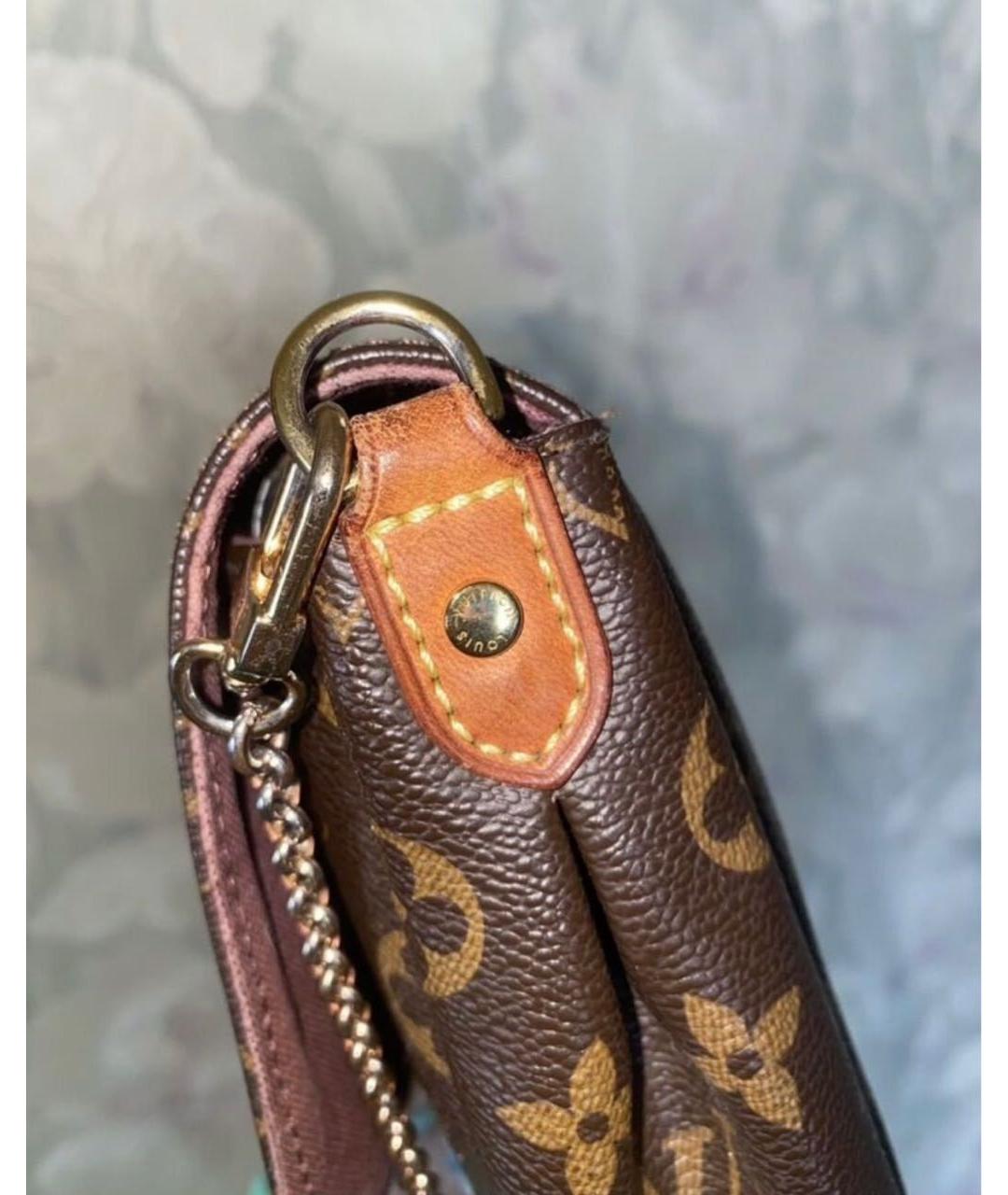 LOUIS VUITTON Коричневая сумка с короткими ручками, фото 7