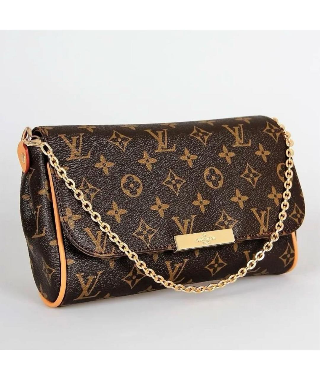 LOUIS VUITTON Коричневая сумка через плечо, фото 2