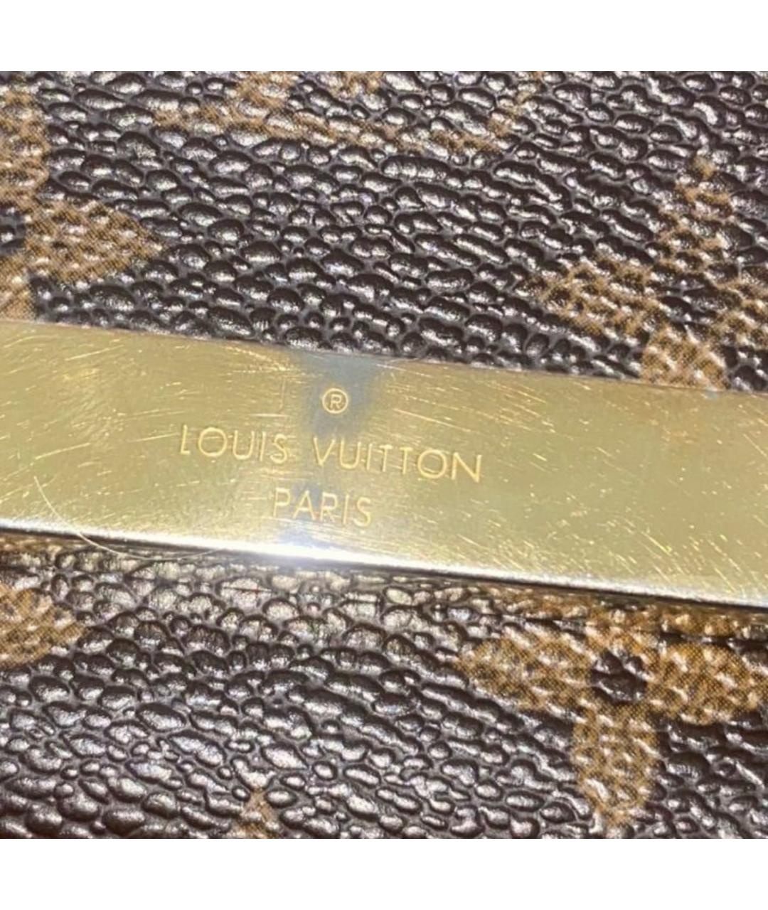 LOUIS VUITTON Коричневая сумка через плечо, фото 5