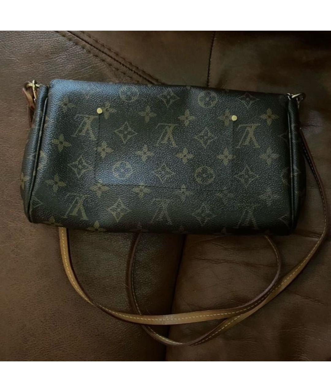 LOUIS VUITTON Коричневая сумка через плечо, фото 6