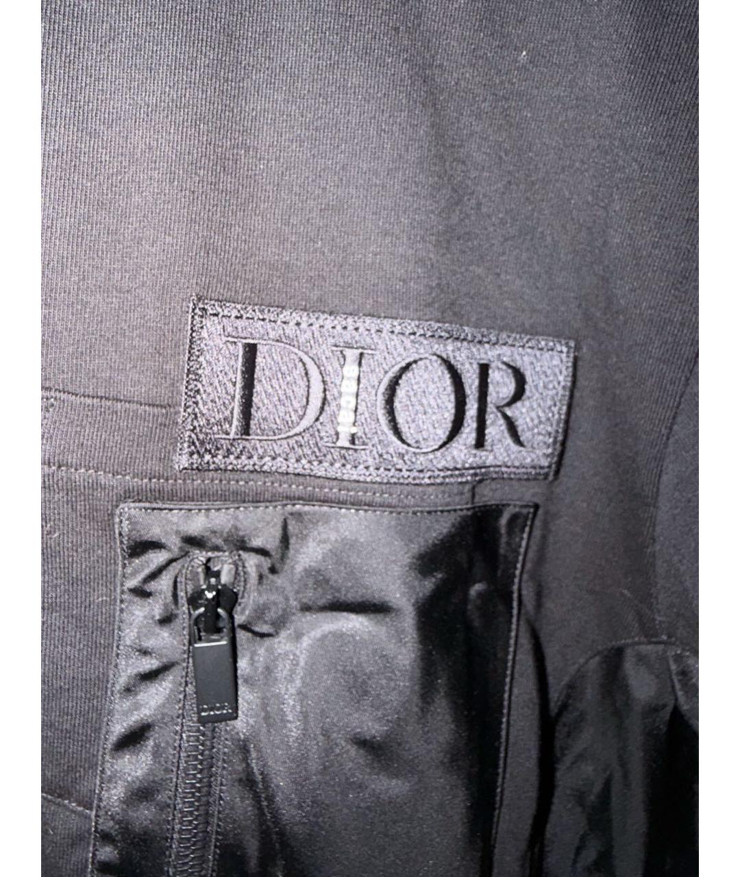 CHRISTIAN DIOR Черная футболка, фото 2