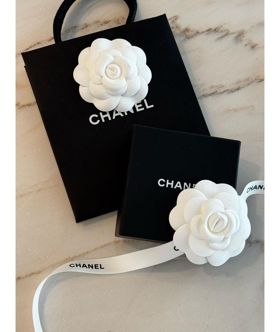 CHANEL Золотая металлическая булавка / брошь, фото 4