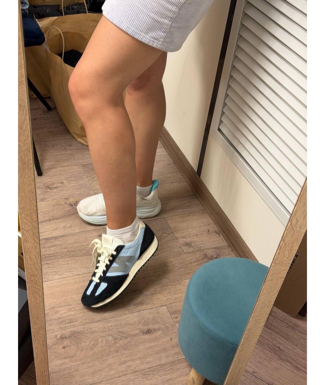 NEW BALANCE Нубуковые кеды, фото 5