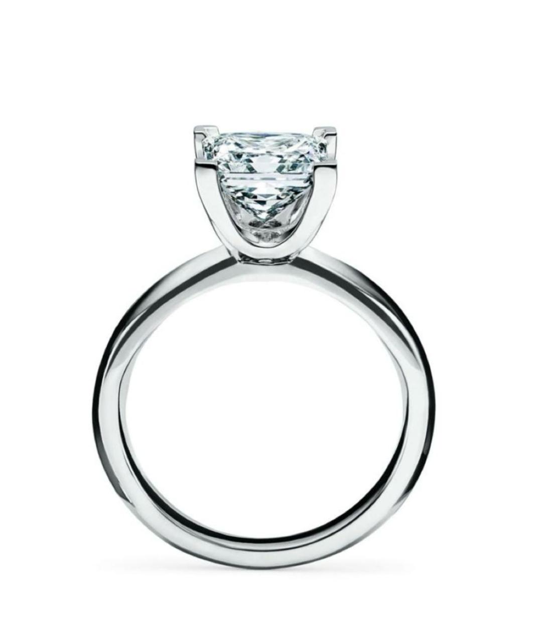TIFFANY&CO Серебряное платиновое кольцо, фото 4