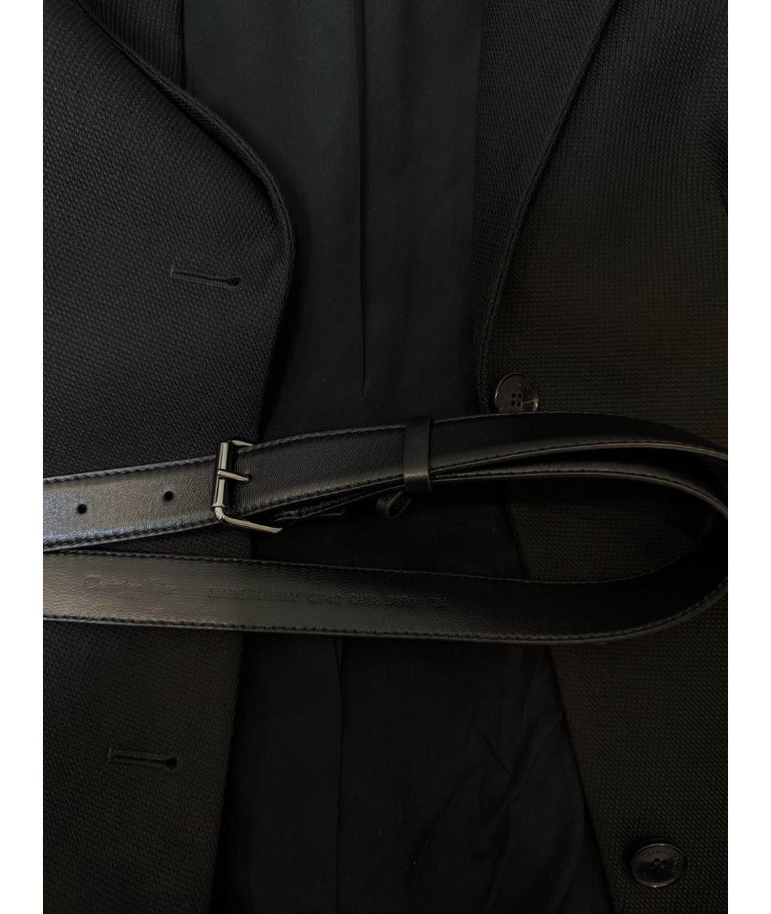 CHRISTIAN DIOR Черный шерстяной костюм с брюками, фото 4