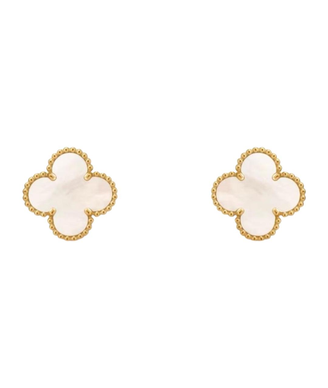 VAN CLEEF & ARPELS Золотые серьги из желтого золота, фото 1