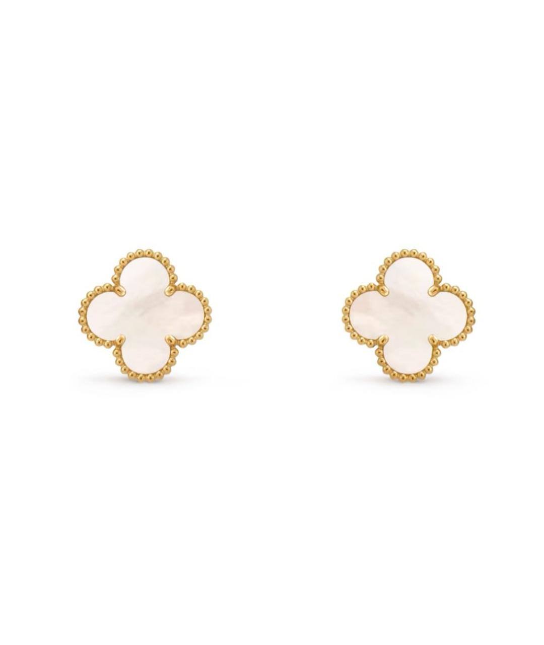 VAN CLEEF & ARPELS Золотые серьги из желтого золота, фото 6