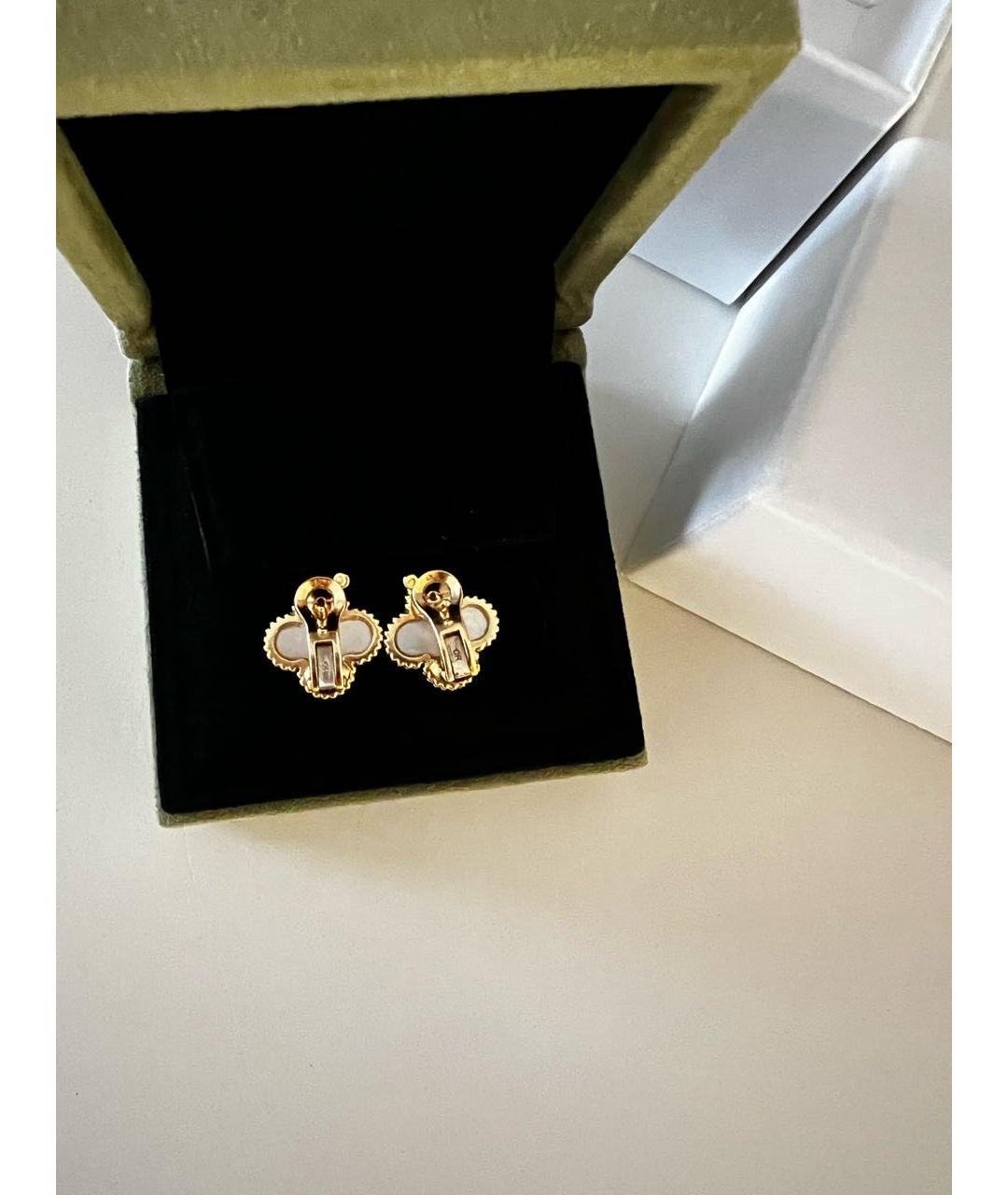 VAN CLEEF & ARPELS Золотые серьги из желтого золота, фото 3