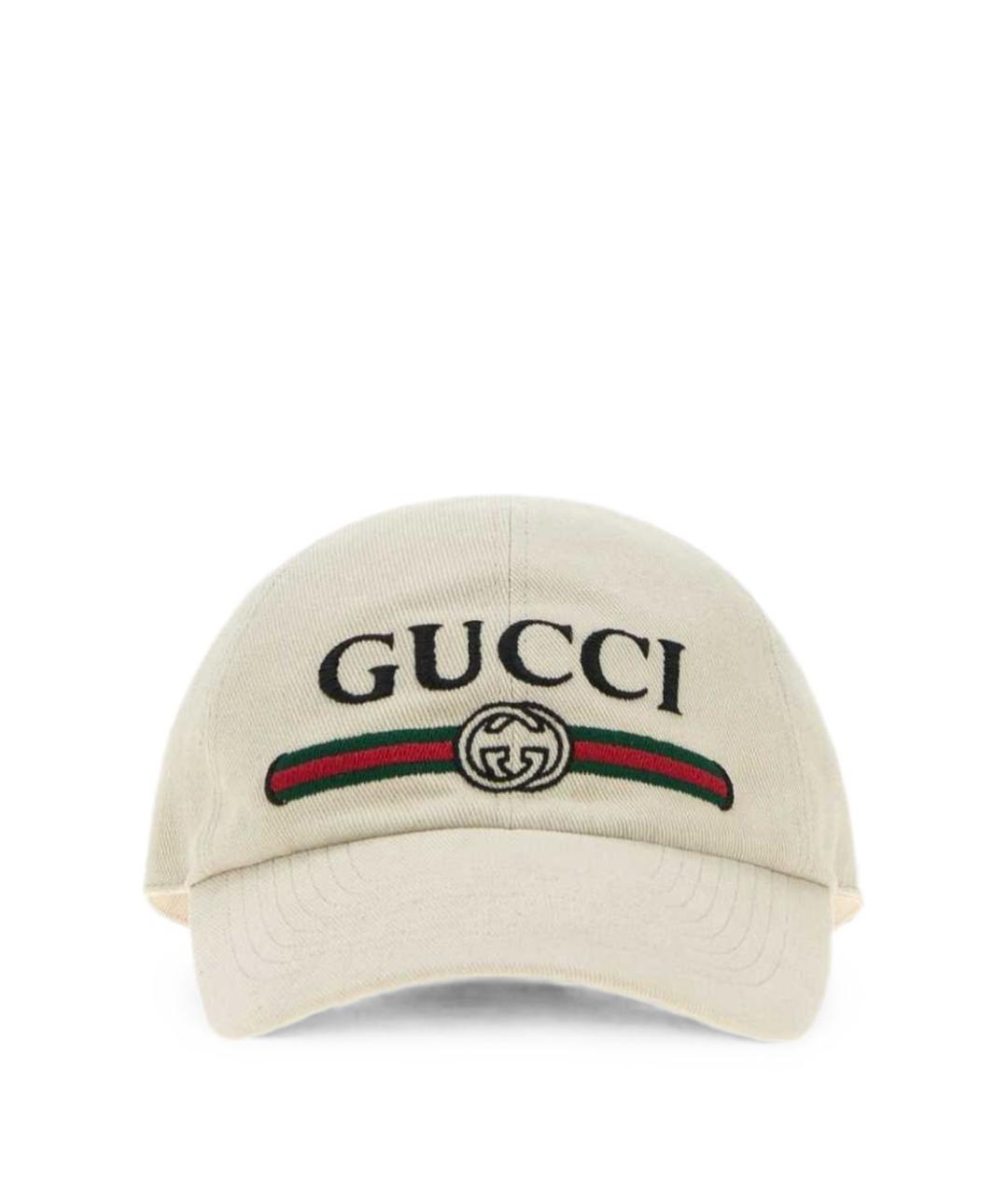 GUCCI Бежевая кепка/бейсболка, фото 1
