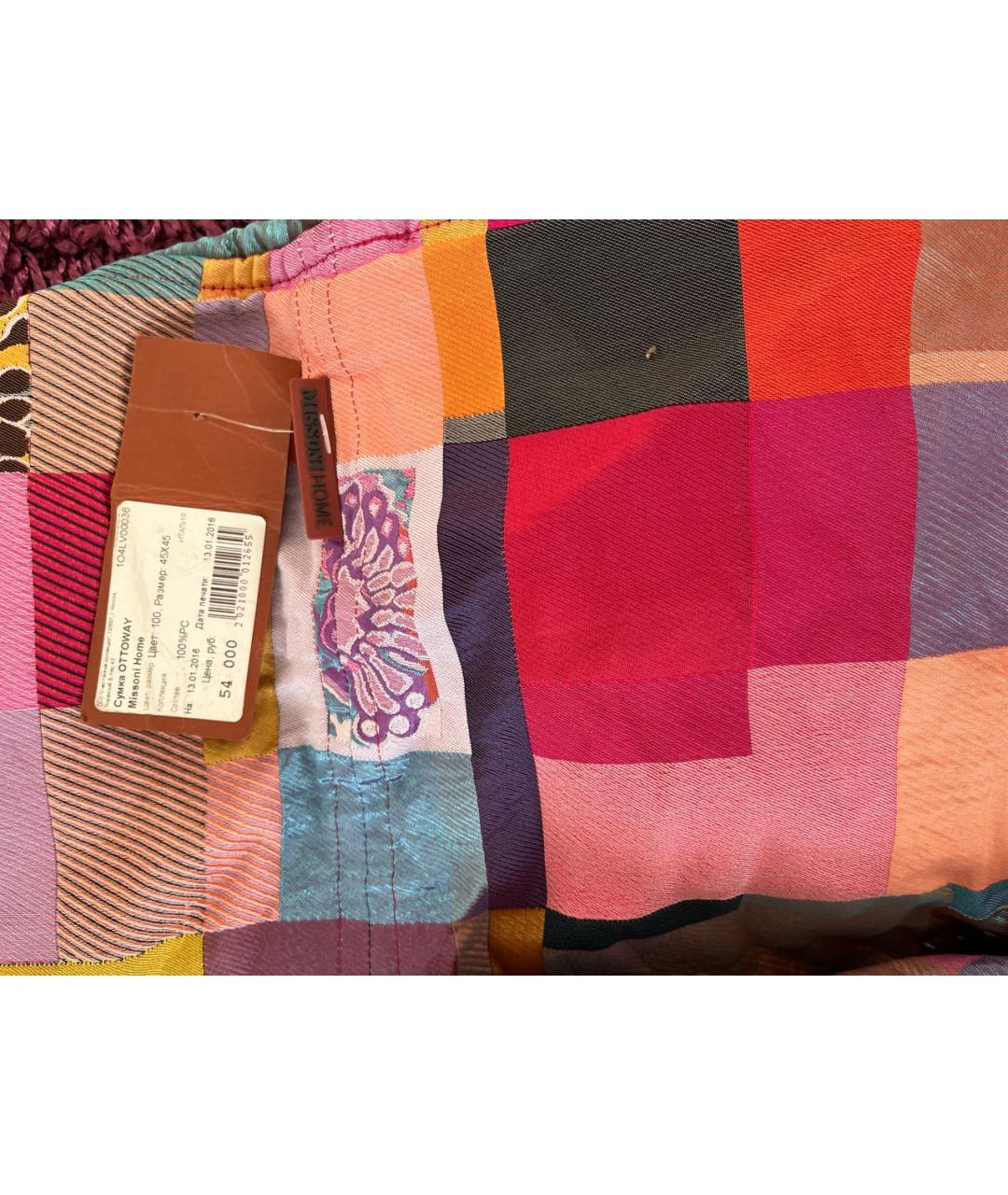 MISSONI Мульти синтетическая пляжная сумка, фото 4