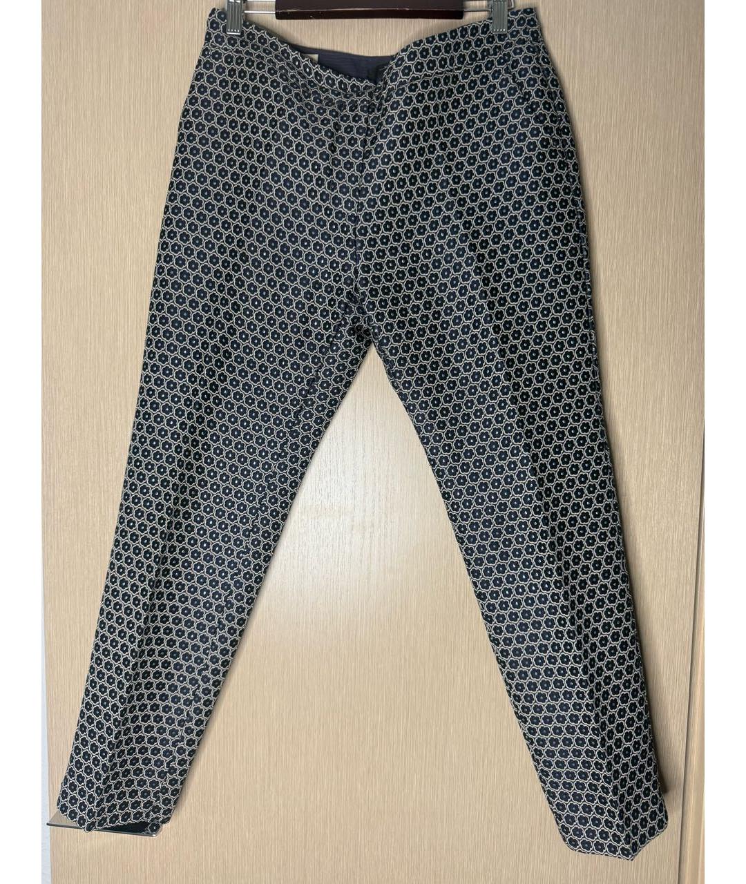 WEEKEND MAX MARA Темно-синий полиэстеровый костюм с брюками, фото 2