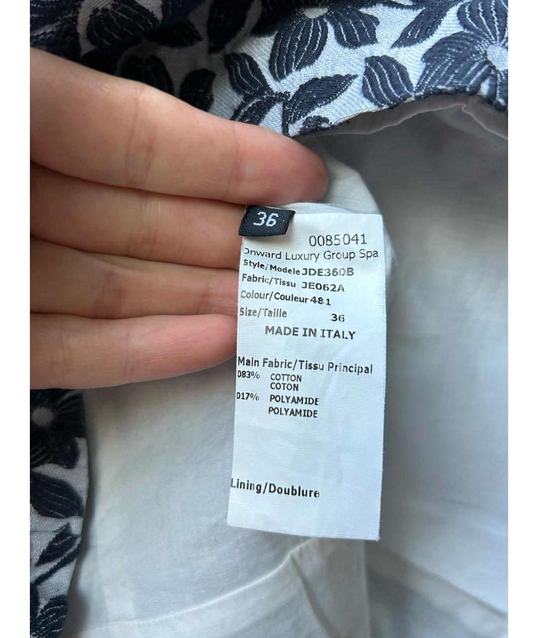 JIL SANDER Хлопковая блузы, фото 4