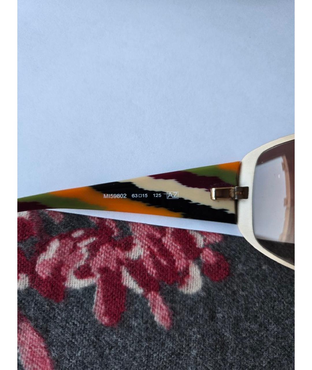 MISSONI Мульти металлические солнцезащитные очки, фото 5