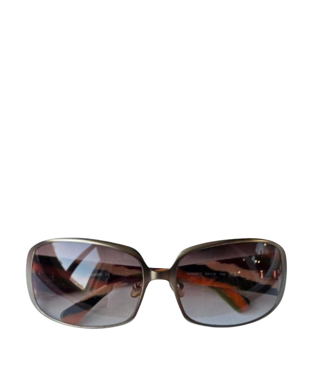 MISSONI Мульти металлические солнцезащитные очки, фото 1