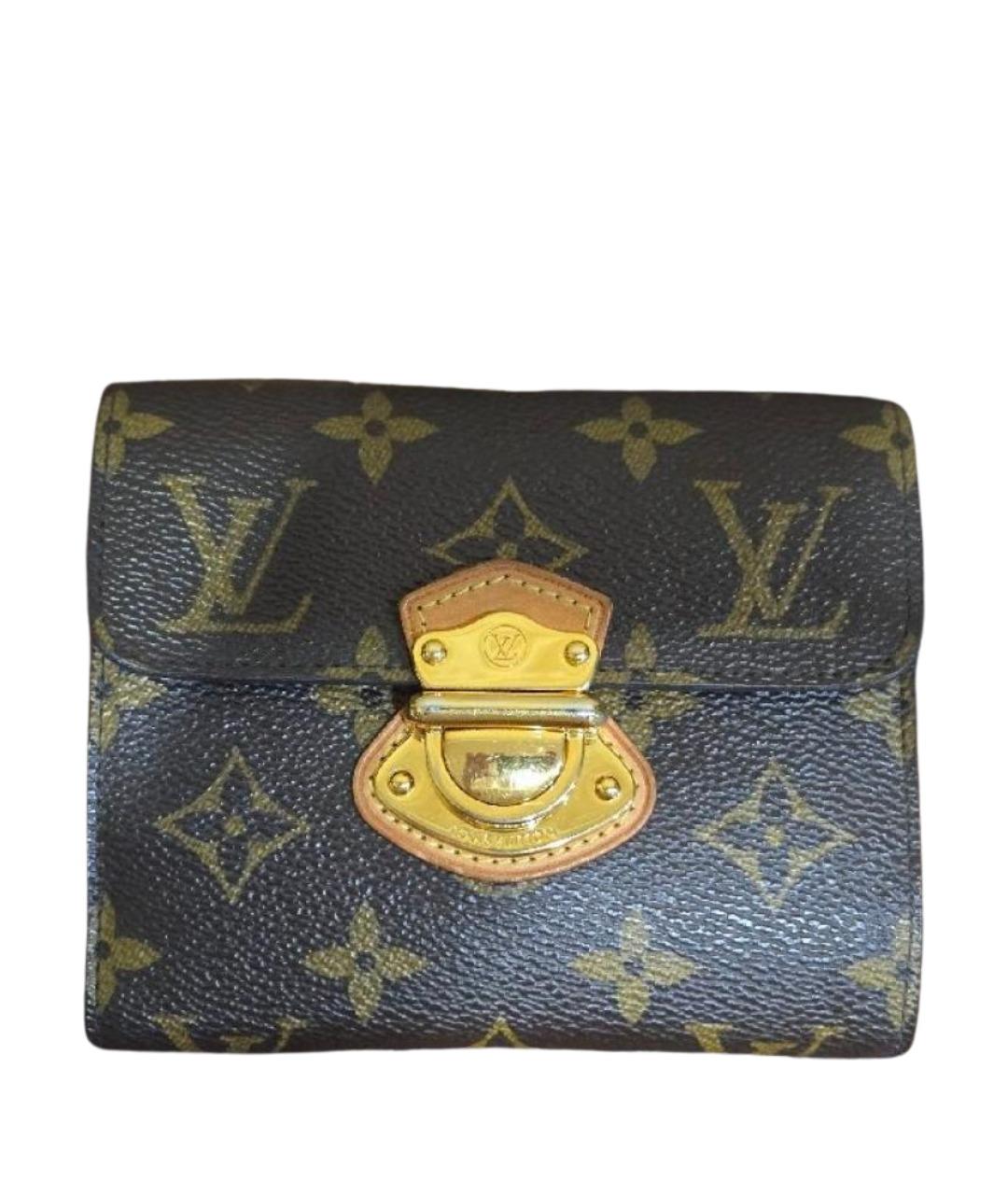 LOUIS VUITTON Коричневый кошелек, фото 1