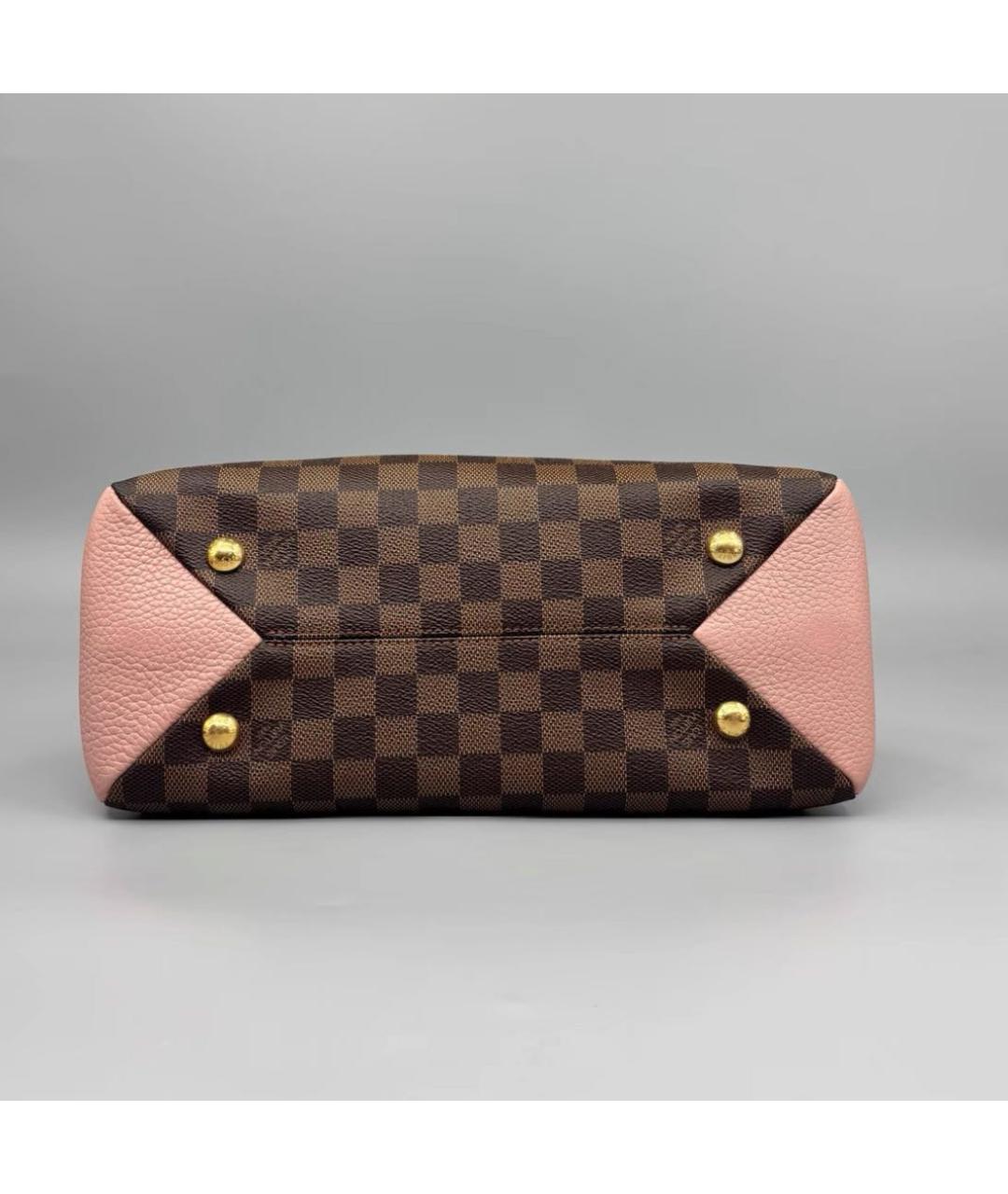 LOUIS VUITTON Розовая кожаная сумка с короткими ручками, фото 2