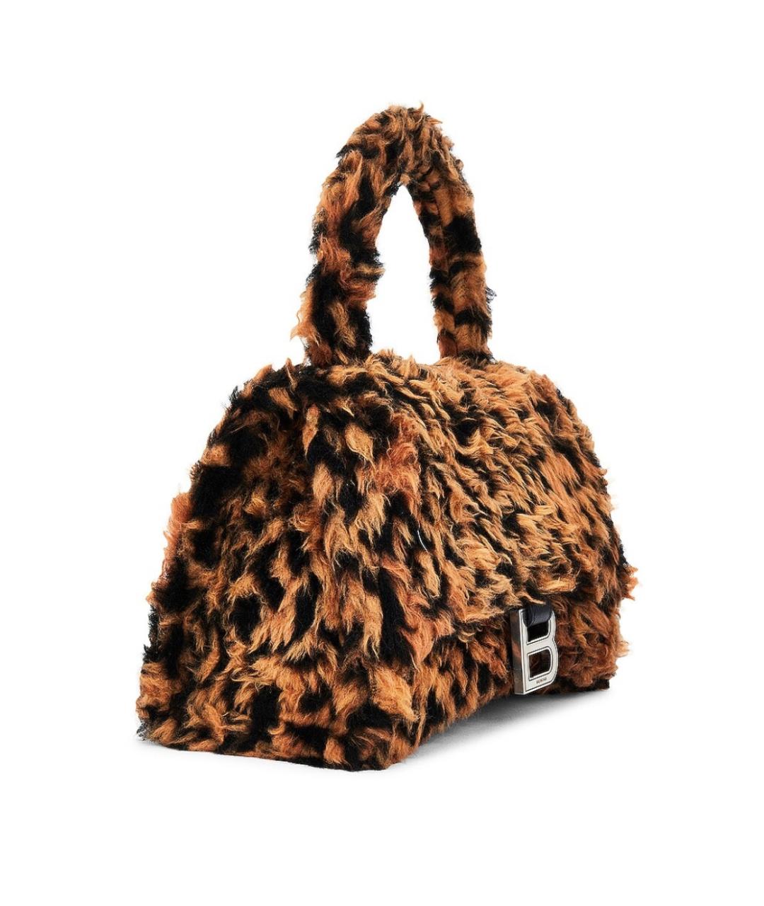BALENCIAGA Коричневая сумка с короткими ручками, фото 2
