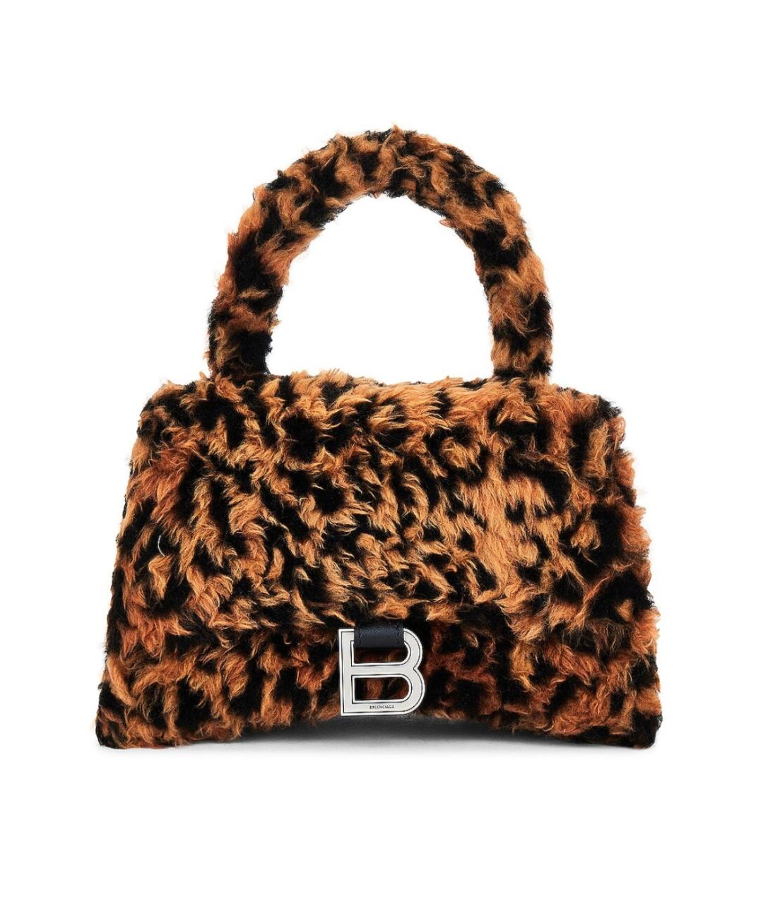 BALENCIAGA Коричневая сумка с короткими ручками, фото 10