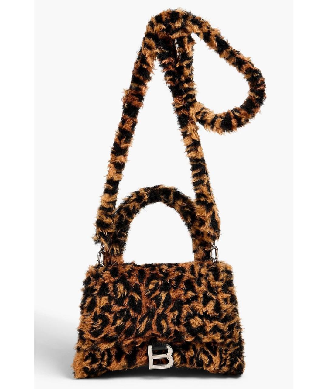 BALENCIAGA Коричневая сумка с короткими ручками, фото 8