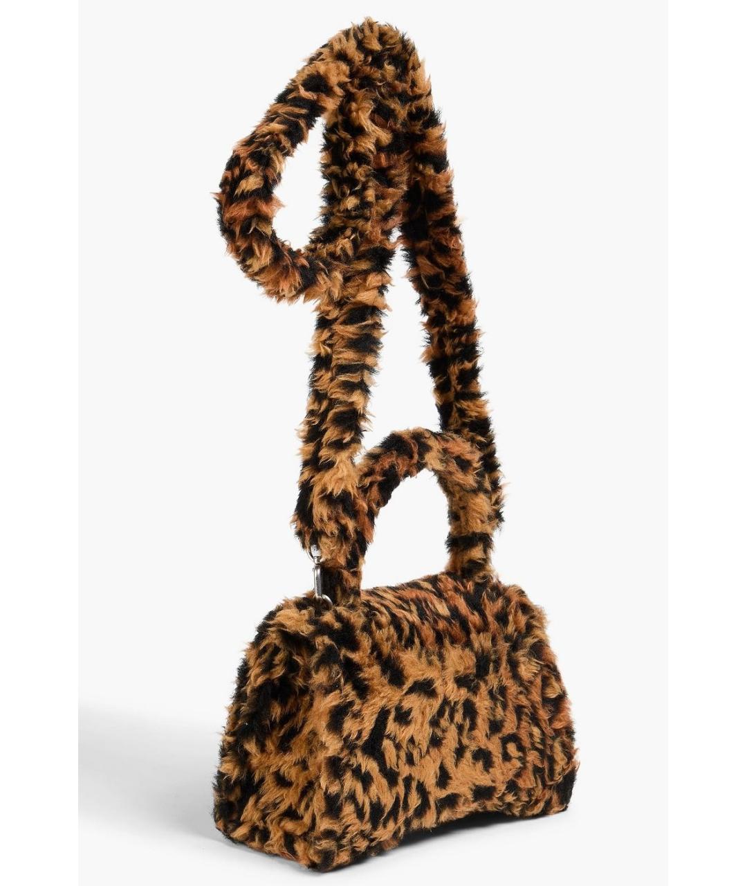 BALENCIAGA Коричневая сумка с короткими ручками, фото 9
