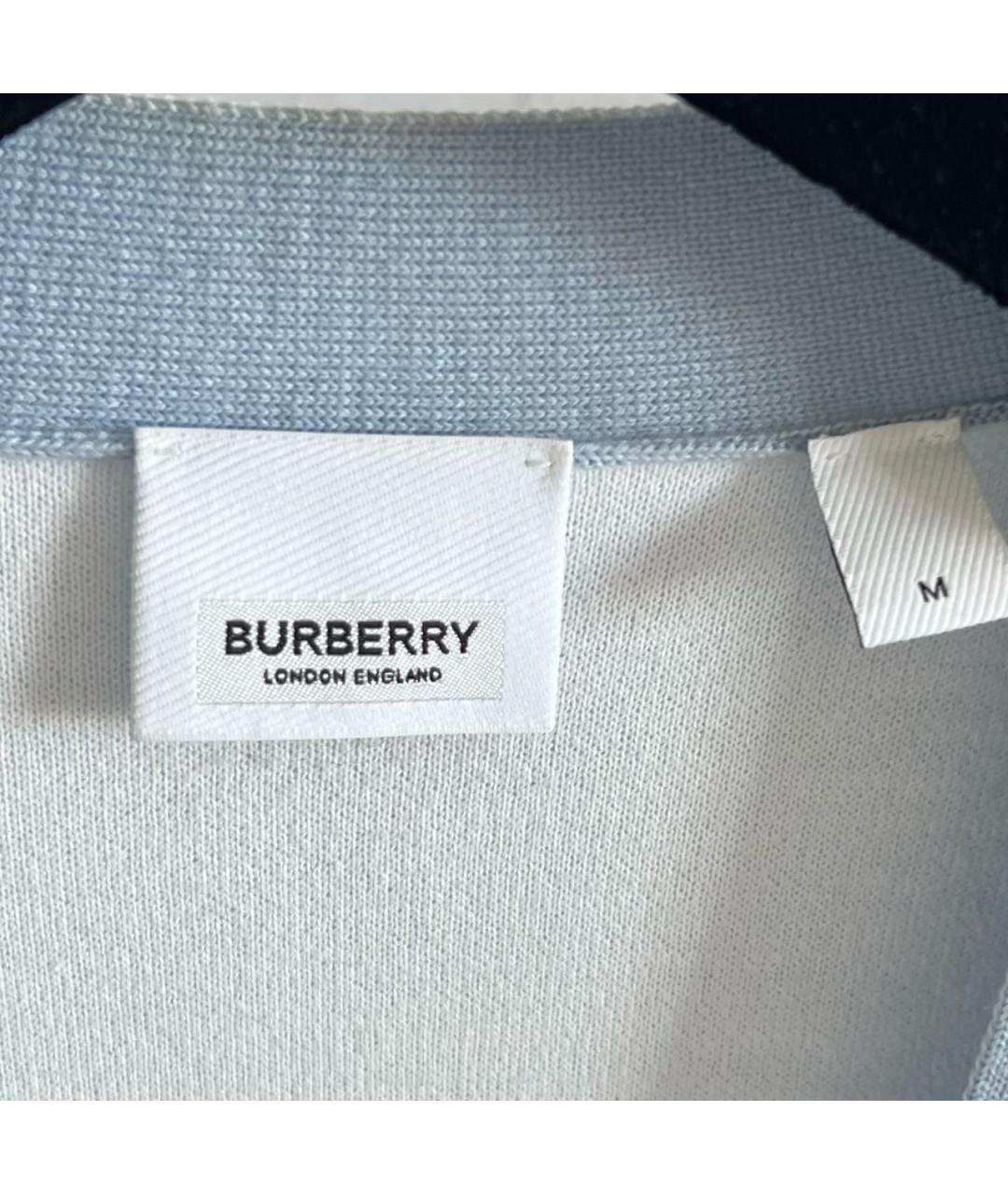 BURBERRY Голубой кардиган, фото 3