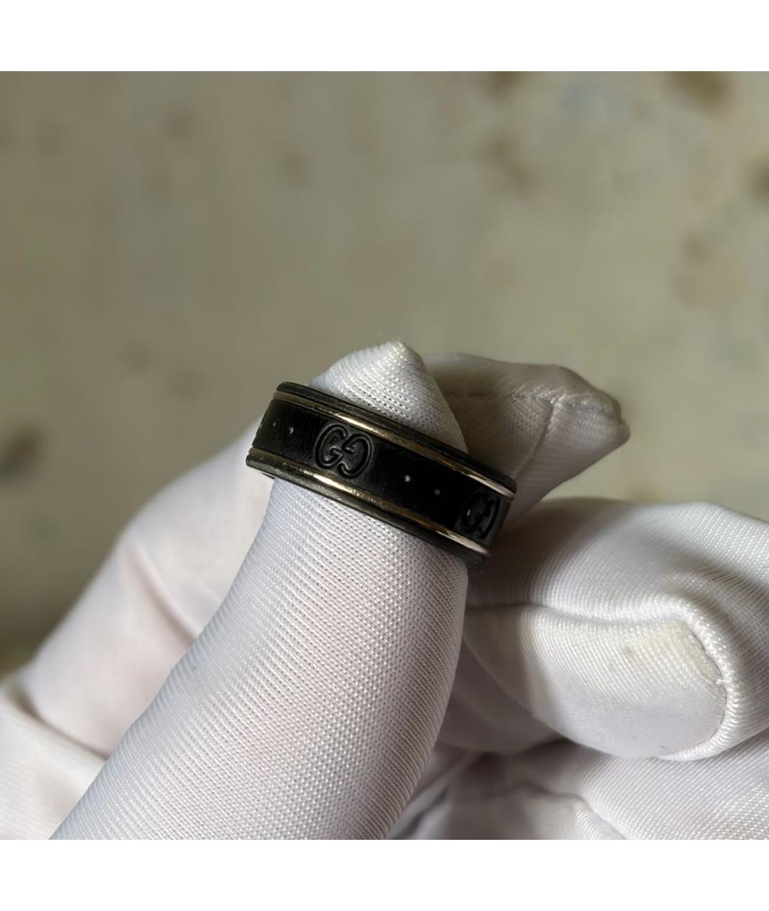 GUCCI Белое кольцо из белого золота, фото 3