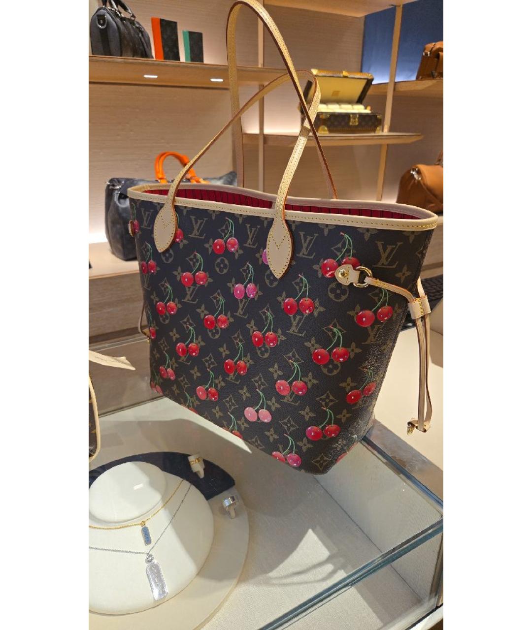 LOUIS VUITTON Коричневая сумка тоут, фото 5