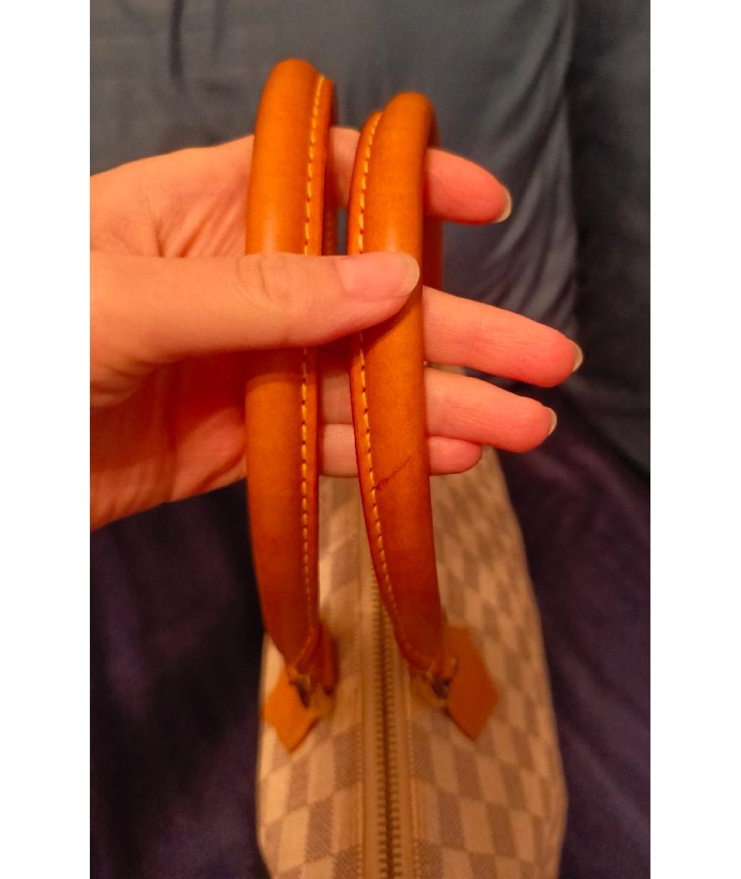 LOUIS VUITTON Белая сумка тоут, фото 6
