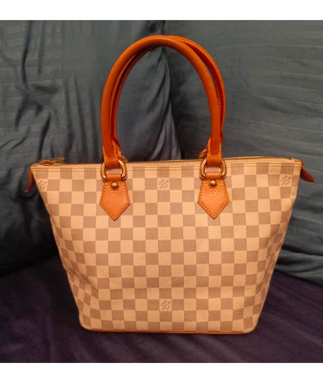 LOUIS VUITTON Белая сумка тоут, фото 8
