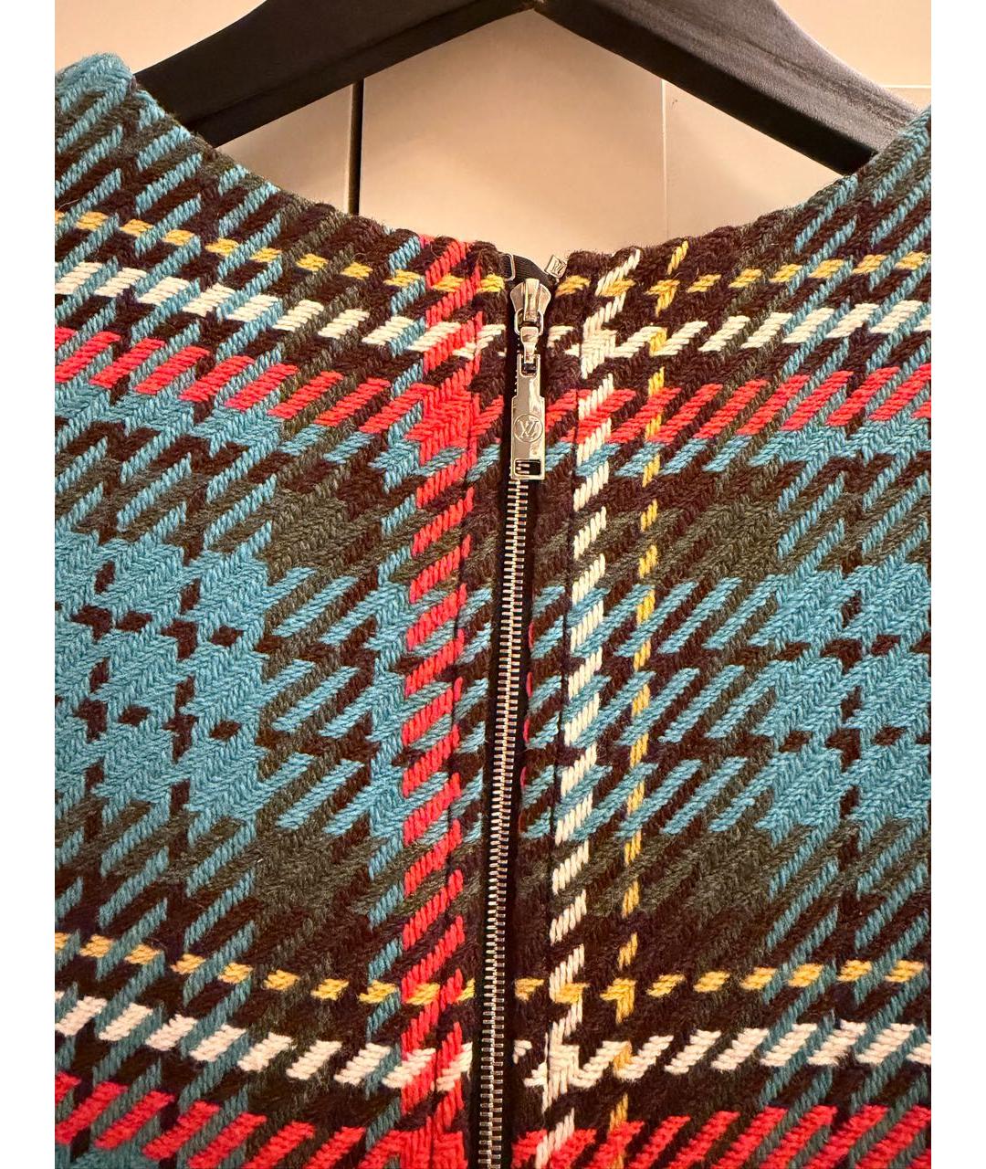 LOUIS VUITTON Мульти твидовая блузы, фото 3