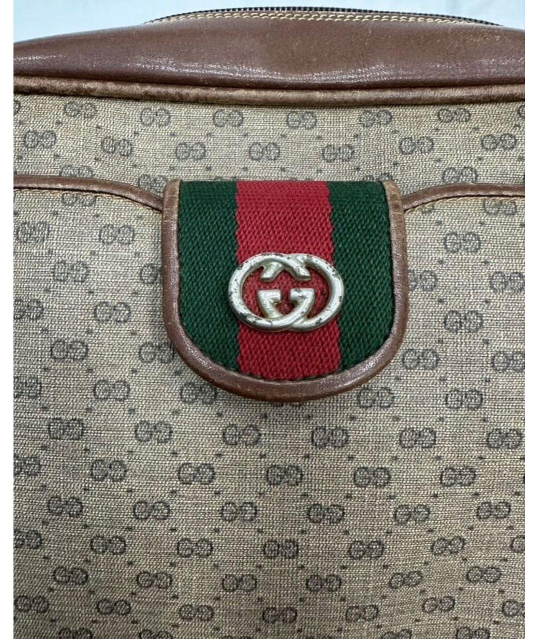 GUCCI Коричневая сумка через плечо, фото 6