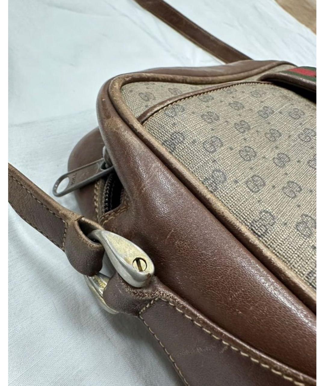 GUCCI Коричневая сумка через плечо, фото 7