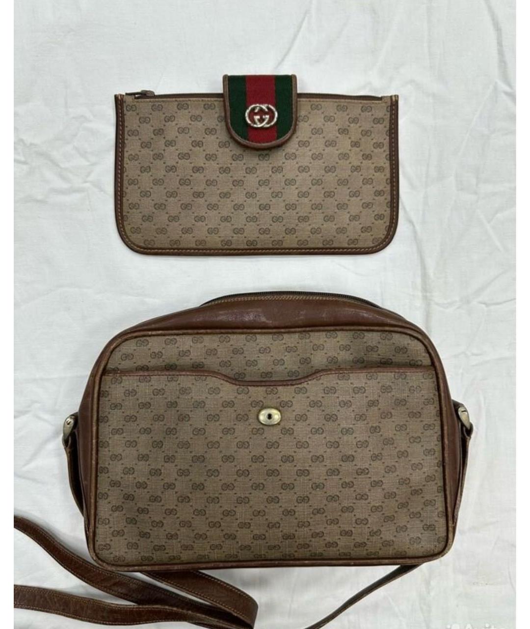 GUCCI Коричневая сумка через плечо, фото 4