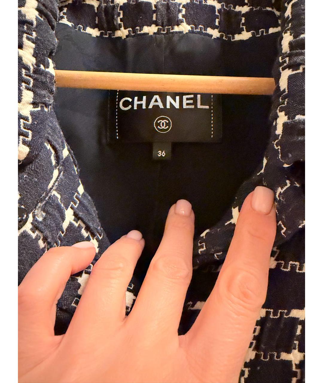 CHANEL Полиамидовый жакет/пиджак, фото 2
