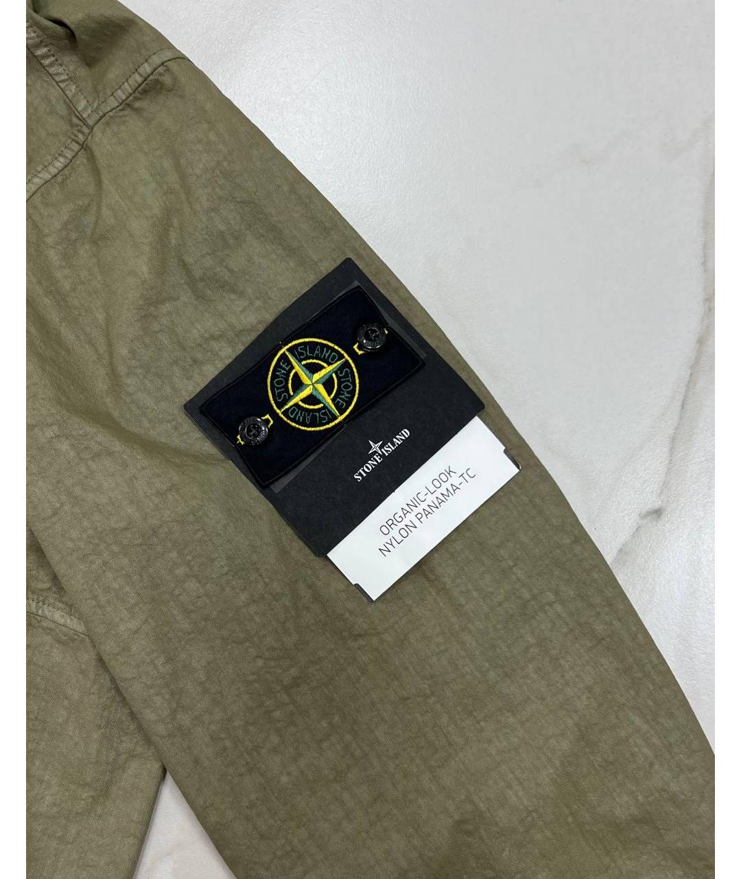 STONE ISLAND Зеленая куртка, фото 2
