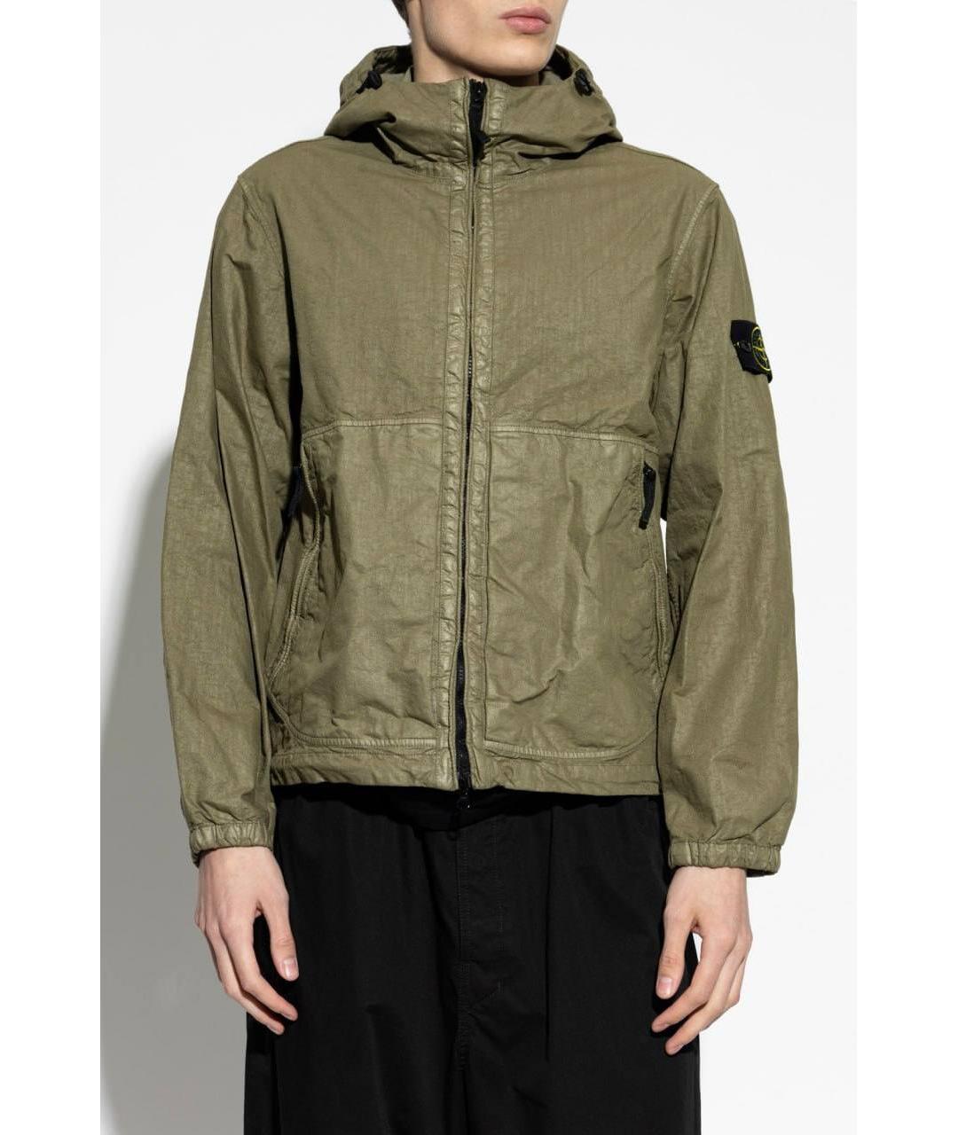 STONE ISLAND Зеленая куртка, фото 7