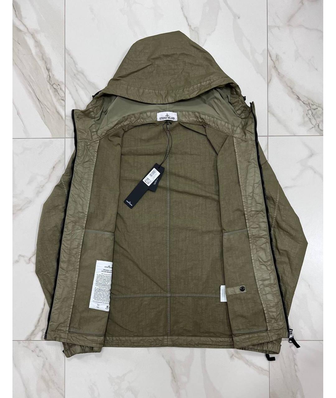 STONE ISLAND Зеленая куртка, фото 4