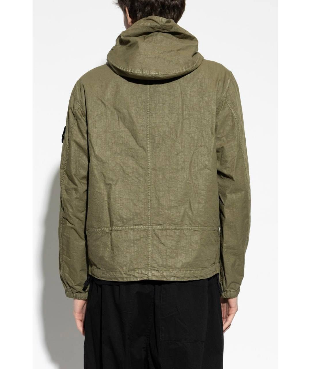 STONE ISLAND Зеленая куртка, фото 8