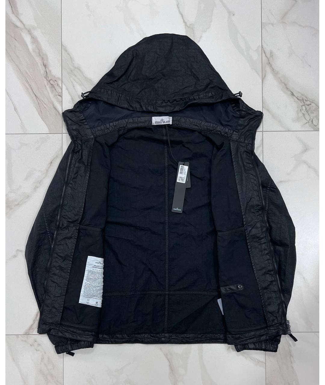 STONE ISLAND Черная куртка, фото 6