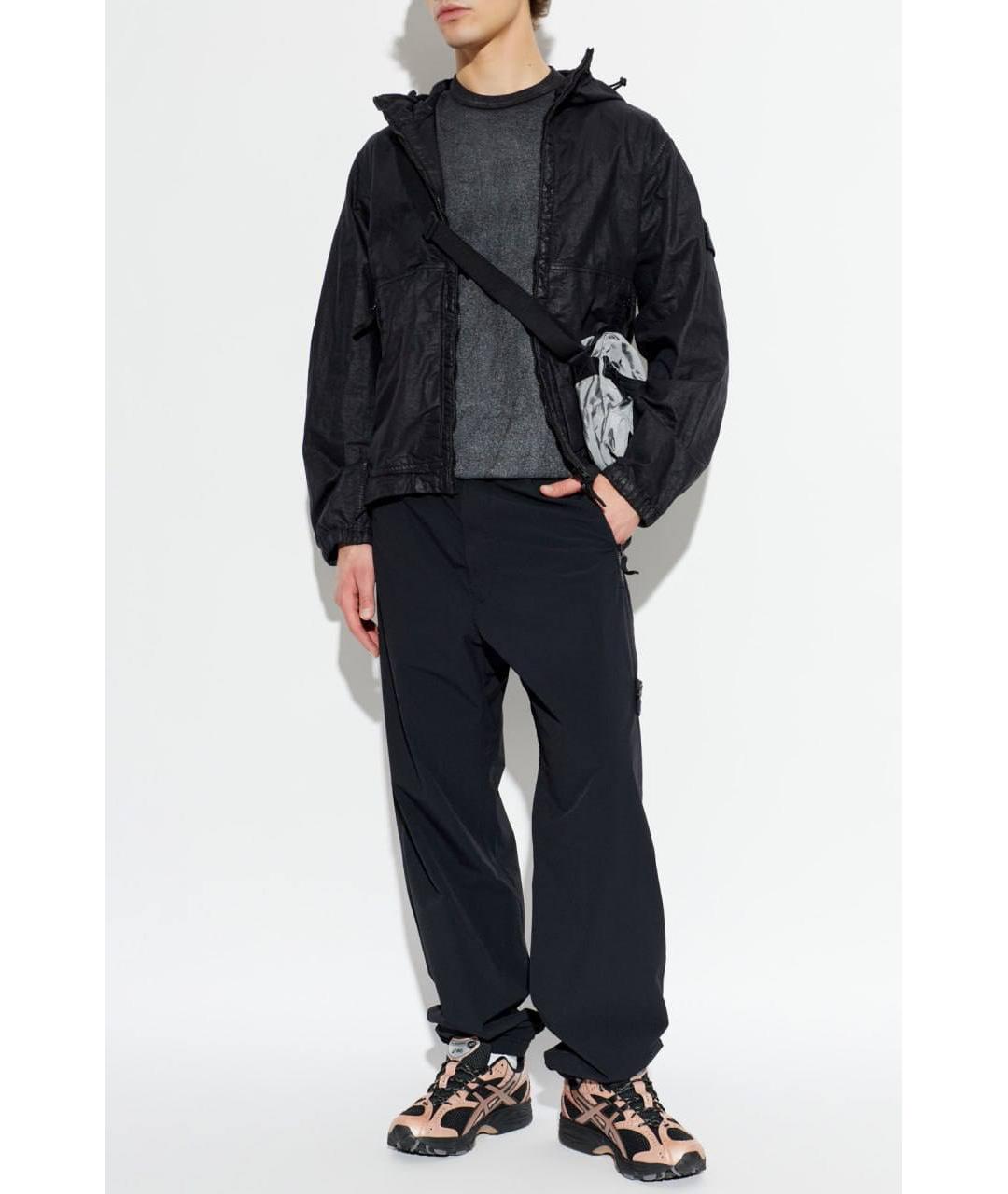 STONE ISLAND Черная куртка, фото 2
