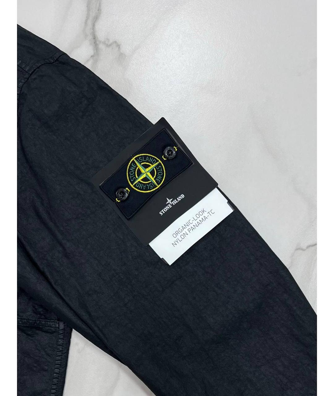 STONE ISLAND Черная куртка, фото 7
