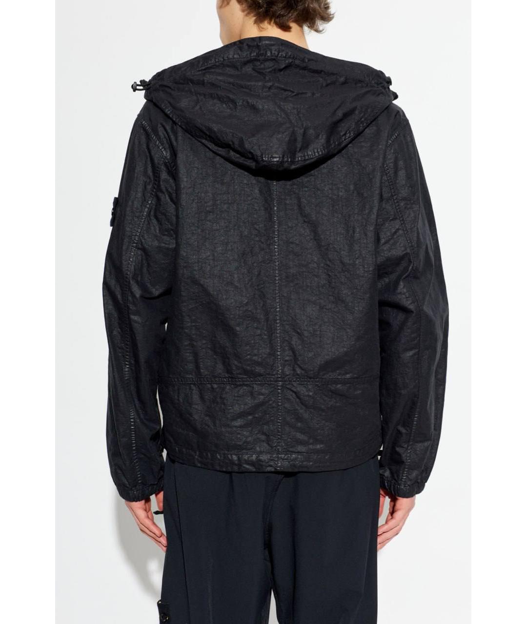 STONE ISLAND Черная куртка, фото 5