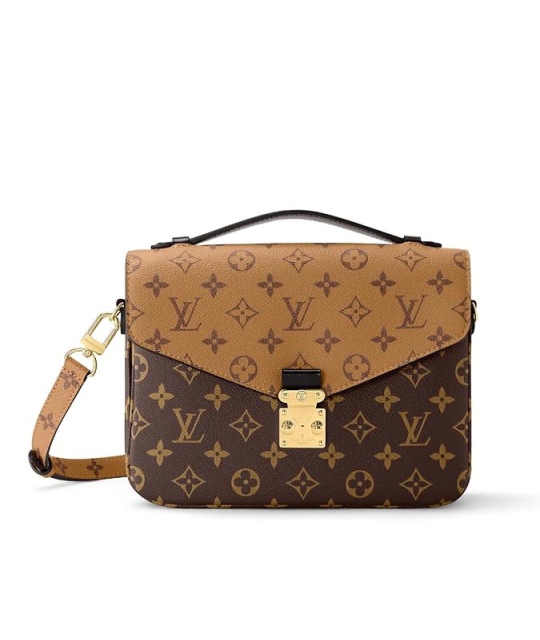 LOUIS VUITTON Коричневая сумка через плечо, фото 1