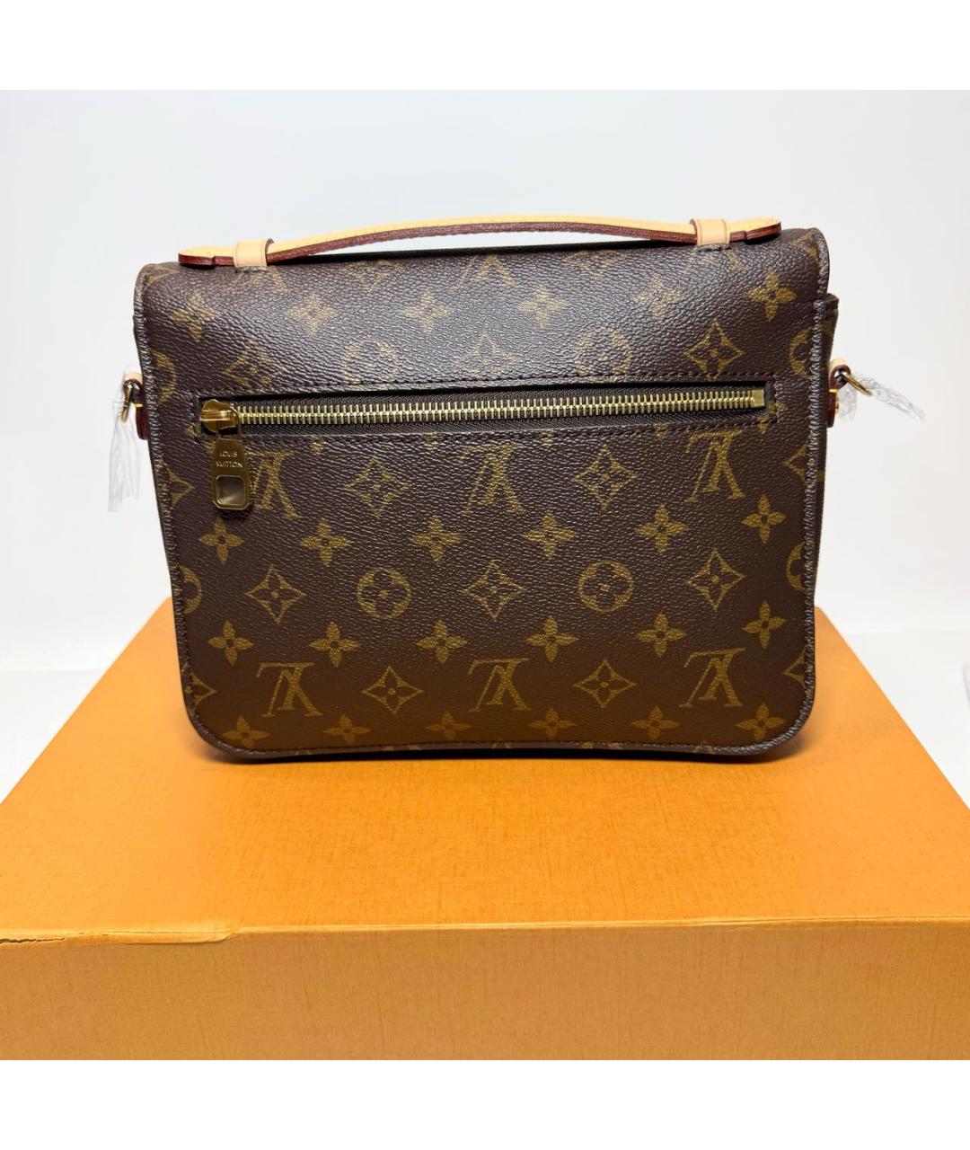 LOUIS VUITTON Коричневая сумка через плечо, фото 4