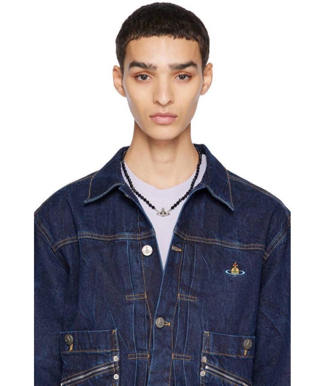 VIVIENNE WESTWOOD Черное колье, фото 4