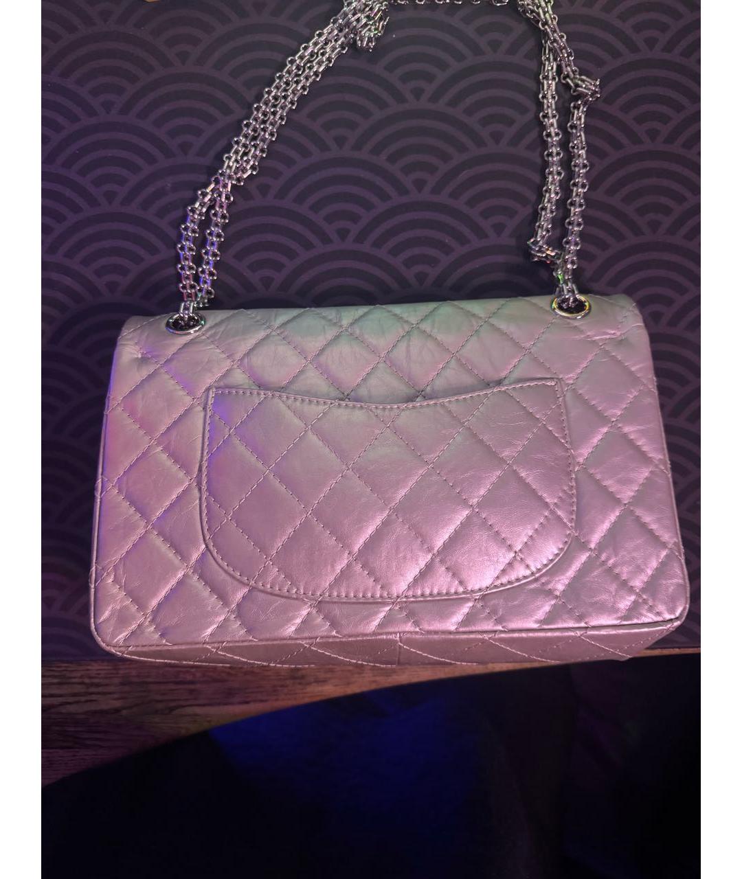 CHANEL Бежевая кожаная сумка через плечо, фото 2
