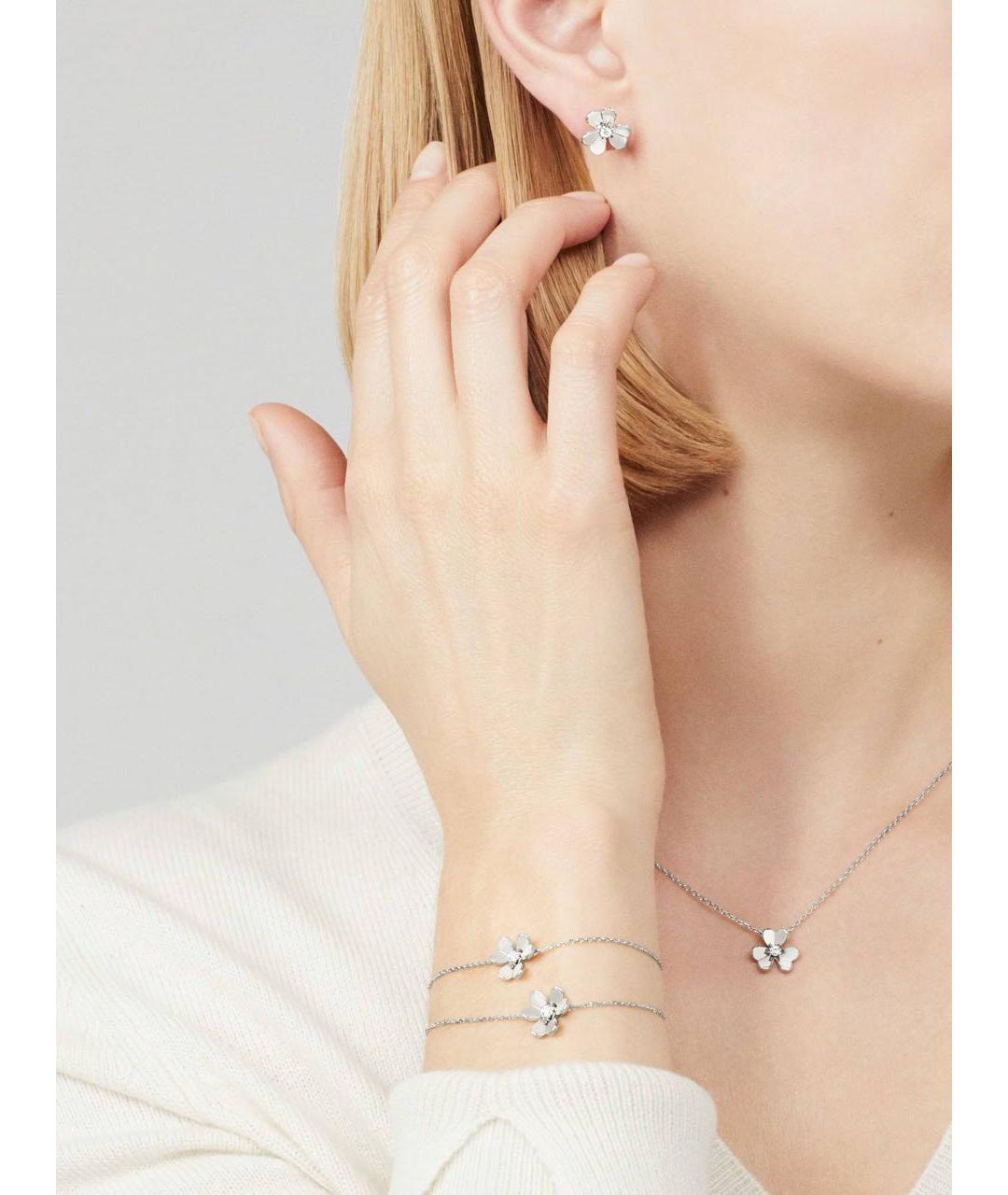 VAN CLEEF & ARPELS Серебряная подвеска из белого золота, фото 4