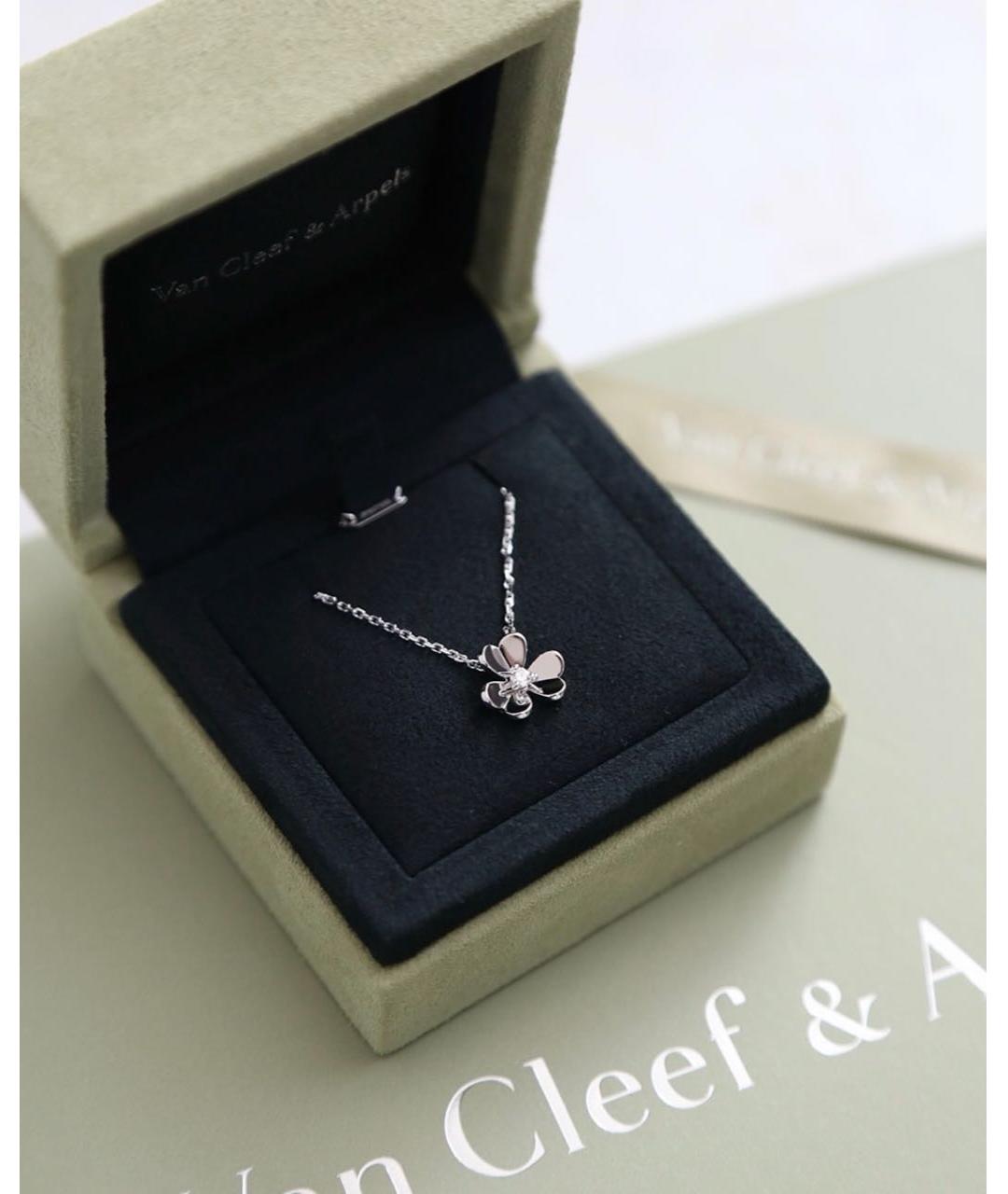 VAN CLEEF & ARPELS Серебряная подвеска из белого золота, фото 3