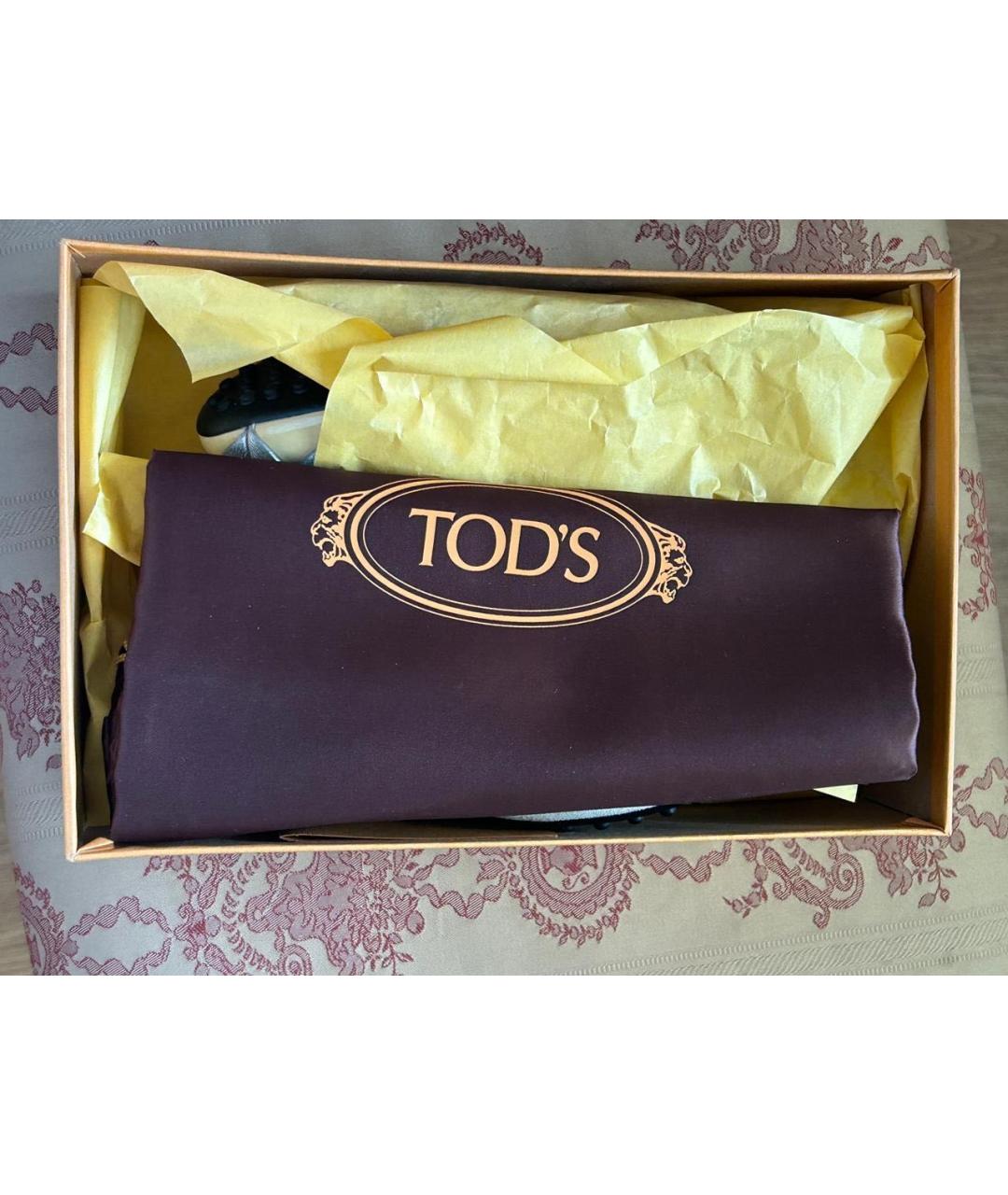 TOD'S Замшевые балетки, фото 7