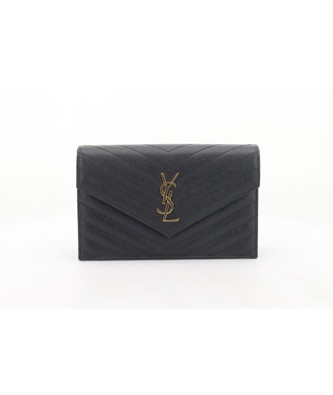 YVES SAINT LAURENT BEAUTY Черная кожаная поясная сумка, фото 6